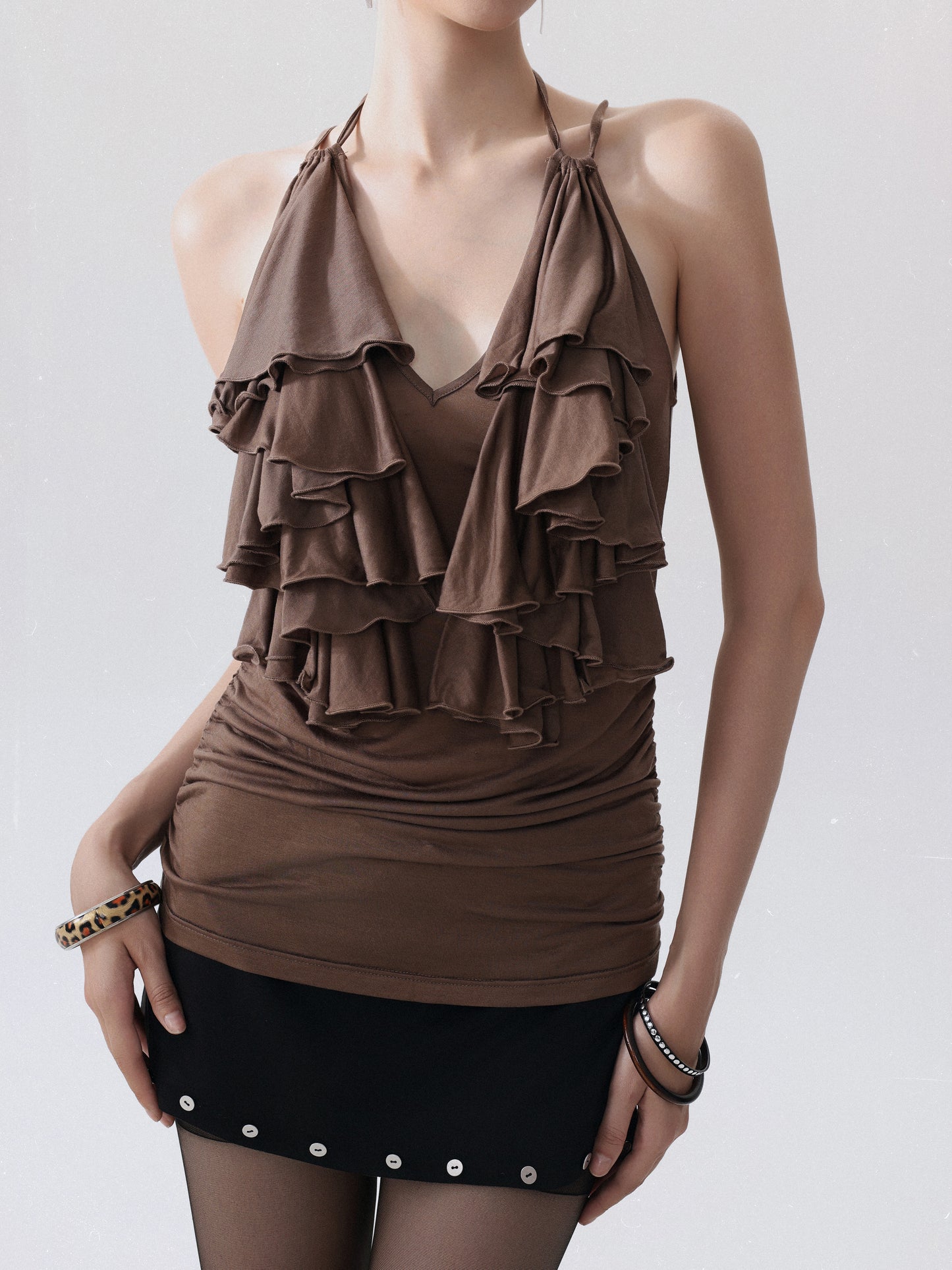 Rhea Ruffle Top